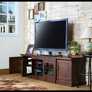 Brand new TV stand | holds TVs up to 65” Inches